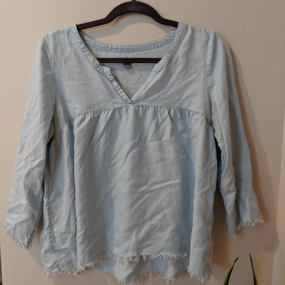 Aerie chambray top - Picture 3 of 3